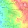 Henbury topographic map, elevation, terrain