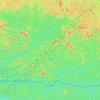 Oveng topographic map, elevation, terrain