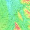 Tolosa topographic map, elevation, terrain