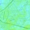 Banda Raya topographic map, elevation, terrain