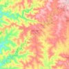 Belmonte topographic map, elevation, terrain