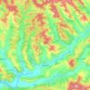 Agnetheln topographic map, elevation, terrain