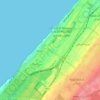 Yacoub Al Mansour topographic map, elevation, terrain