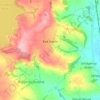 Kirk Ireton topographic map, elevation, terrain