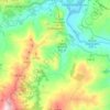 Castelpoto topographic map, elevation, terrain