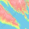 Frobisher Bay topographic map, elevation, terrain