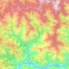 Ani topographic map, elevation, terrain