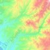 Calango topographic map, elevation, terrain