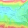 Glacier topographic map, elevation, terrain