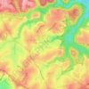 Cherrybrook topographic map, elevation, terrain