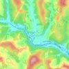 Grant Town topographic map, elevation, terrain