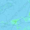 Woerden topographic map, elevation, terrain