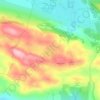 Ponor topographic map, elevation, terrain