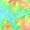 Otterbach topographic map, elevation, terrain