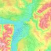 Kasan topographic map, elevation, terrain