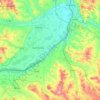Inn topographic map, elevation, terrain
