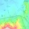 Gretton topographic map, elevation, terrain