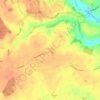 Chattisham topographic map, elevation, terrain