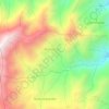 Laureles topographic map, elevation, terrain
