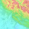 Kotdwara topographic map, elevation, terrain