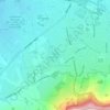 Leckhampton topographic map, elevation, terrain
