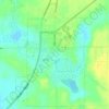 Blackduck topographic map, elevation, terrain