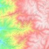 Angamarca topographic map, elevation, terrain