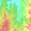 Shepherds Flat topographic map, elevation, terrain