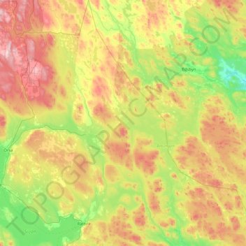 Rättviks kommun topographic map, elevation, terrain