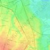 Industriel topographic map, elevation, terrain