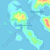 Pulau Parapotang topographic map, elevation, terrain