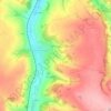 Vorbachzimmern topographic map, elevation, terrain