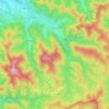 Morávka topographic map, elevation, terrain