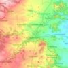 Eggenburg topographic map, elevation, terrain