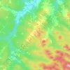 Audet topographic map, elevation, terrain