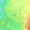 Bubos topographic map, elevation, terrain