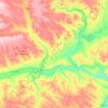 Roosevelt County topographic map, elevation, terrain