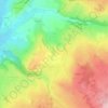 Rix topographic map, elevation, terrain