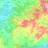 Tivissa topographic map, elevation, terrain