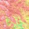 Shuicheng topographic map, elevation, terrain