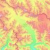 Siachengletscher topographic map, elevation, terrain