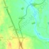 Baldersby topographic map, elevation, terrain