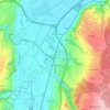 Chavornay topographic map, elevation, terrain