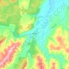 Boolarra topographic map, elevation, terrain