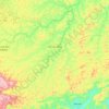 Alto Rio Doce topographic map, elevation, terrain