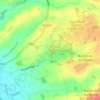 Prestwold topographic map, elevation, terrain