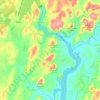 Morrow Mountain State Park topographic map, elevation, terrain