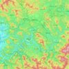 堤川市 topographic map, elevation, terrain