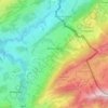 Riefensberg topographic map, elevation, terrain