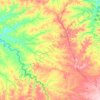 Cati topographic map, elevation, terrain